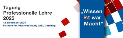 Veranstaltungsbanner Tagung Professionelle Lehre 2025